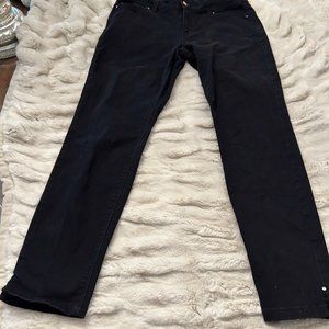 White House Black Market,  Skimmers Jeans, Size 6, Black
